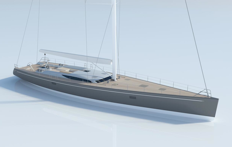Image for article Work begins on Baltic 107 custom
